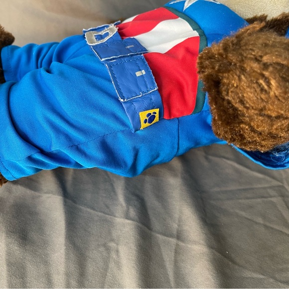 14” Marvel Avengers Captain America Build A Bear with Extra Super Dino Outfit - Picture 4 of 8